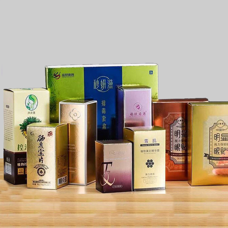 金銀卡特種紙彩盒